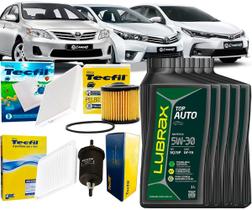 Kit Revisão Troca de Óleo 5w30 e Filtros Toyota Corolla 1.8 e 2.0 16v 2010 2011 2012 2013 2014 2015 2016 2017 2018 2019 Kit Revisão Troca de Óleo 5w30 e Filtros Toyota Corolla 1.8 e 2.0 16v 2010 2011 2012 2013 2014 2015 2016 2017 2018 2019