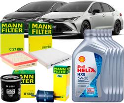 Kit Revisão Troca De Óleo 5w30 e Filtros Toyota Corolla 2.0 16V 2020 2021 2022 2023 2024 2025 2026 Kit Revisão Troca De Óleo 5w30 e Filtros Toyota Corolla 2.0 16V 2020 2021 2022 2023 2024 2025 2026