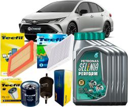 Kit Revisão Troca De Óleo 5w30 e Filtros Toyota Corolla Hybrid 1.8 16V 2020 2021 2022 2023 2024 2025