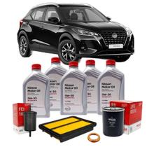 Kit Revisão Troca De Oleo 5w30 Nissan Kicks 1.6 2016 A 2020