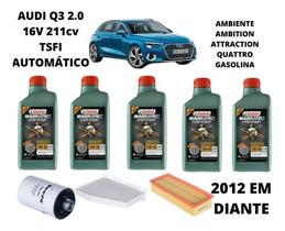 Kit revisao troca de oleo audi q3 2.0 em diante castrol