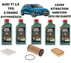 Kit revisao troca de oleo audi tt 2.0 5em diante castrol Kit revisao troca de oleo audi tt 2.0 5em diante castrol
