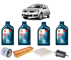 Kit revisao troca de oleo clio 1.0 16v 2013 em diante