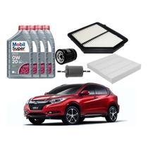 Kit Revisao Troca De Oleo E Filtros Hrv 1.8 2018 A 2019