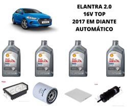 Kit revisão troca de oleo elantra 2.0 16v top 2017 em diante Kit revisão troca de oleo elantra 2.0 16v top 2017 em diante