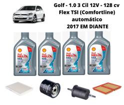 Kit revisao troca de oleo golf 1.0 12v 2017 em diante