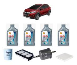 Kit revisão troca de oleo honda fit 1.5 2014 diante shell Kit revisão troca de oleo honda fit 1.5 2014 diante shell