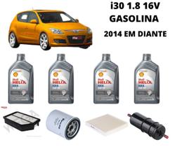 KIT REVISÃO TROCA DE OLEO i30 1.8 2014 EM DIANTE SHELL