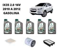 Kit revisão troca de oleo ix35 2.0 gas. 2010 à 2012 selenia