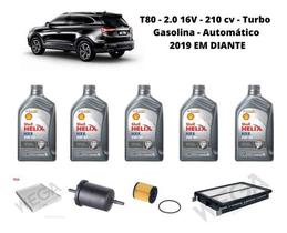 Kit revisao troca de oleo jac t80 2.0 turbo 2019 em diante Kit revisao troca de oleo jac t80 2.0 turbo 2019 em diante