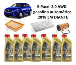 Kit revisao troca de oleo jaguar e-pace 2.0 2018 em diante