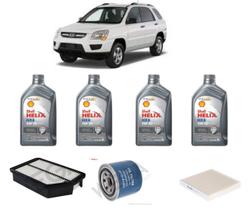 Kit revisao troca de oleo kia sportage 2.0 16v 2008 a 2015 Kit revisao troca de oleo kia sportage 2.0 16v 2008 a 2015