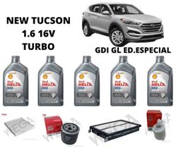 Kit revisao troca de oleo new tucson 1.6 16v 2017 em diante
