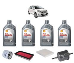 Kit Revisão Troca De Oleo Nissan March 1.0 12v 2016 Diante