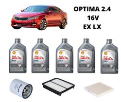 Kit revisão troca de oleo optima 2.4 16v 2012 à 2015 Kit revisão troca de oleo optima 2.4 16v 2012 à 2015