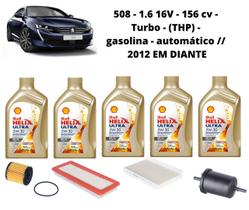 Kit revisão troca de oleo peugeot 508 1.6 thp turbo