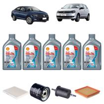 Kit revisão troca de oleo polo virtus 1.6 16v msi 2017 Kit revisão troca de oleo polo virtus 1.6 16v msi 2017