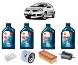 Kit revisao troca de oleo renault clio 1.0 8v 2000 em diante Kit revisao troca de oleo renault clio 1.0 8v 2000 em diante
