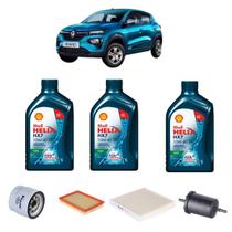 Kit revisao troca de oleo renault kwid 1.0 12v
