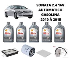 Kit revisao troca de oleo sonata 2.4 16v 2010 à 2015 Kit revisao troca de oleo sonata 2.4 16v 2010 à 2015