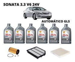 Kit revisão troca de oleo sonata 3.3 v6 2005 à 2006 shell Kit revisão troca de oleo sonata 3.3 v6 2005 à 2006 shell