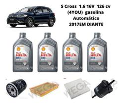 Kit revisão troca de oleo suzuki s-cross 1.6 16v 4you Kit revisão troca de oleo suzuki s-cross 1.6 16v 4you