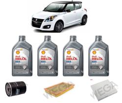 Kit revisão troca de oleo suzuki swift 1.6 16v 2015 diante