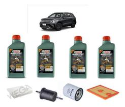Kit revisao troca de oleo taos 1.4 tsi 2021 diante castrol