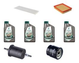 Kit revisão troca de oleo toyota etios 2016 diante selenia