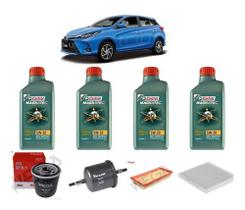 Kit revisão troca de oleo toyota yaris 1.5 castrol Kit revisão troca de oleo toyota yaris 1.5 castrol