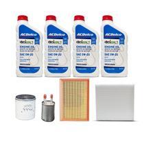 Kit Revisão Troca De Óleo Tracker Flex 1.4 Turbo Acdelco 0w20