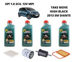 Kit revisão troca de oleo up! 1.0 mpi 2013 diante castrol