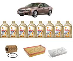 Kit revisão troca de oleo volvo s80 3.2 v6 2007 a 2010