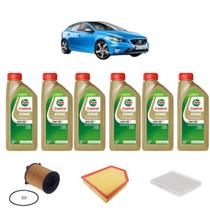 Kit revisao troca de oleo volvo v40 t3 t4 t5 diversos