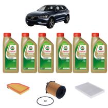 Kit revisao troca de oleo volvo v60 xc60 2.0 2013 em diante
