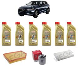 Kit revisao troca de oleo volvo xc60 2.0 t5 2011 a 2013