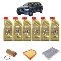 Kit revisao troca de oleo volvo xc60 2.0 t5 2014 em diante