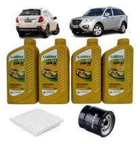 Kit Revisao Troca Oleo 15w40 4 Litro Lifan X60 1.8 Após 2013