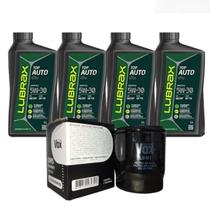 Kit Revisão Troca Óleo 4lts 5w30 Filtro Honda Fit City Civic