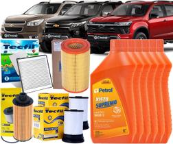 Kit Revisão Troca Óleo 5w30 Filtros S10 2.8 Diesel 2012 2013 2014 2015 2016 2017 2018 2019 2020 2021 2022 2023 2024 2025
