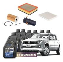 Kit Revisão Troca Óleo Amarok 2.0 Tdi 2010 2011 2012 2013 2014 Com Dpf