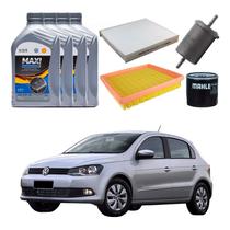 Kit Revisao Troca Oleo Filtro Gol G6 1.6 16v 2014 A 2017