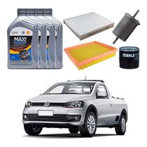 Kit Revisao Troca Oleo Filtro Saveiro 1.6 16v 2014 A 2017 Kit Revisao Troca Oleo Filtro Saveiro 1.6 16v 2014 A 2017