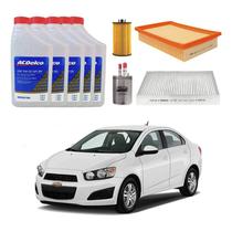 Kit Revisao Troca Oleo Filtro Sonic Sedan 1.6 2012 A 2014 Kit Revisao Troca Oleo Filtro Sonic Sedan 1.6 2012 A 2014