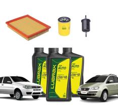 Kit Revisão Troca Óleo Filtros Fire 1.0 1.3 1.4 Palio Siena Idea Kit Revisão Troca Óleo Filtros Fire 1.0 1.3 1.4 Palio Siena Idea