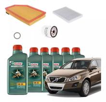 Kit Revisão Troca Óleo Filtros Volvo S60 Xc60 T5 2011 2012 2013