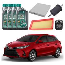 Kit Revisao Troca Oleo Filtros Yaris 1.3 1.5 2022 A 2024 Kit Revisao Troca Oleo Filtros Yaris 1.3 1.5 2022 A 2024