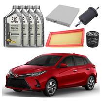 Kit Revisao Troca Oleo Filtros Yaris Sedan 1.5 2018 A 2021 Kit Revisao Troca Oleo Filtros Yaris Sedan 1.5 2018 A 2021