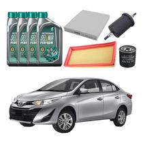Kit Revisao Troca Oleo Filtros Yaris Sedan 1.5 2018 A 2022