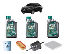 Kit revisão troca oleo grand siena 1.0 1.4 8v 2012 em diante